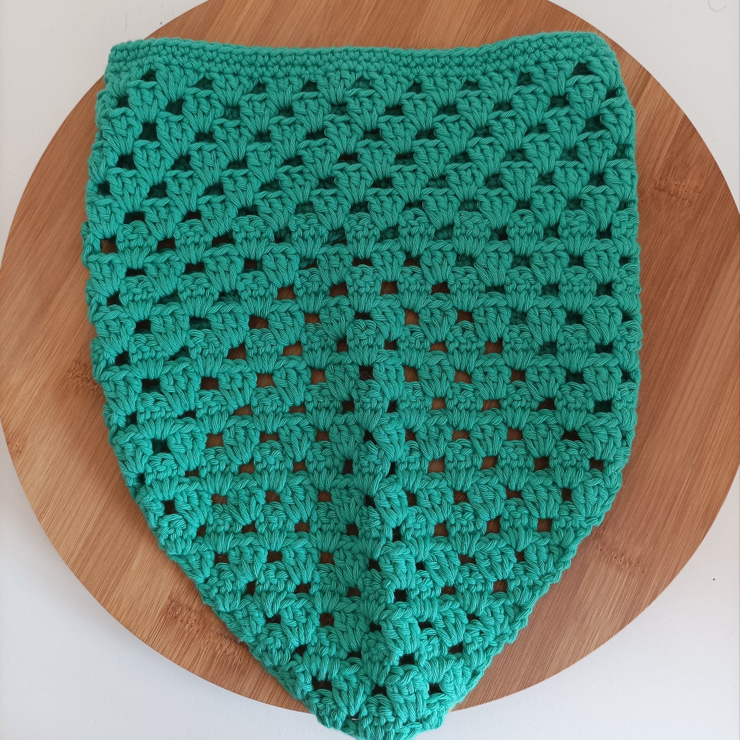 Bandana para o pescoço (Verde Opala)