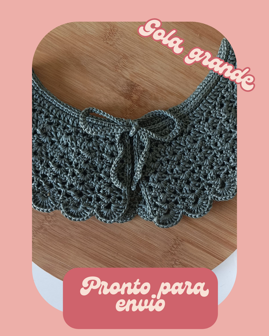 Gola Camélia - Grande - Verde Exército