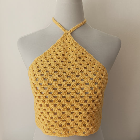 top maria - amarelo - ENTREGA IMEDIATA
