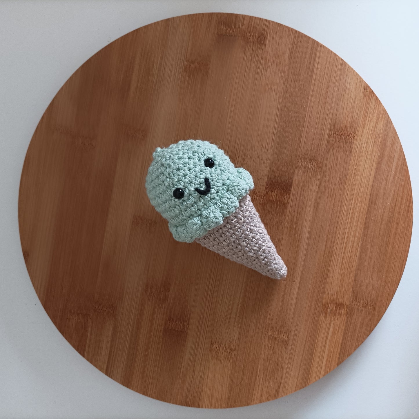 Amigurumi - Gelado (Verde Água) - Disponível por encomenda