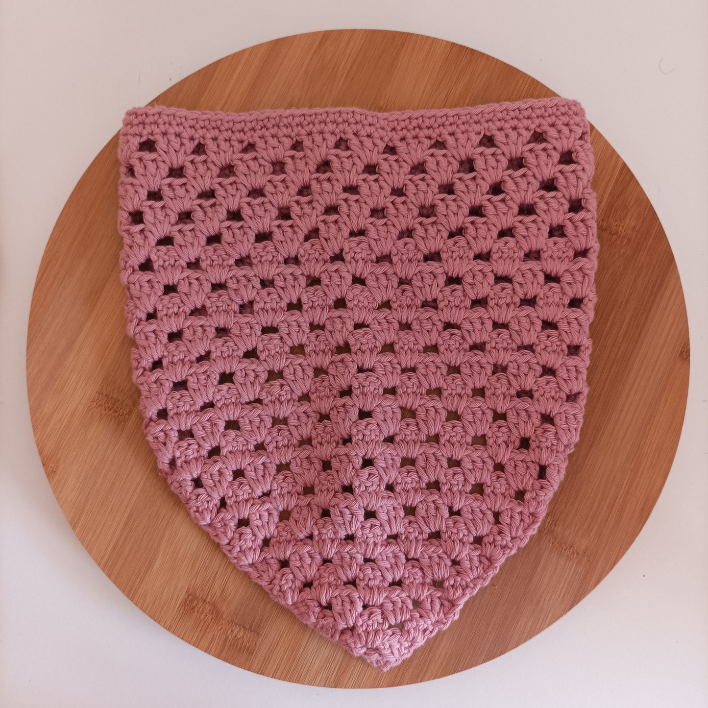 Bandana para o pescoço (Rosa velho)