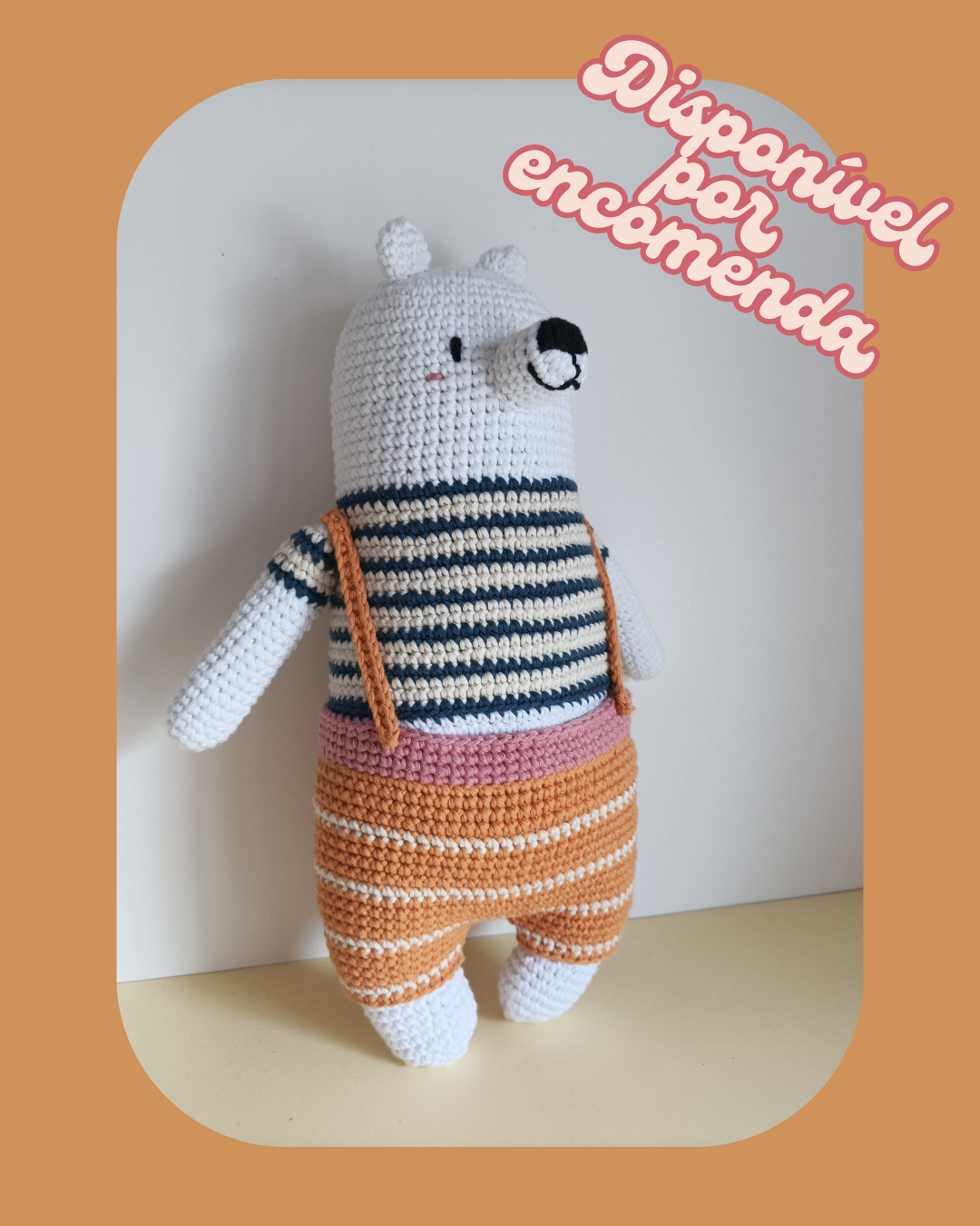 Amigurumi - Urso Polar