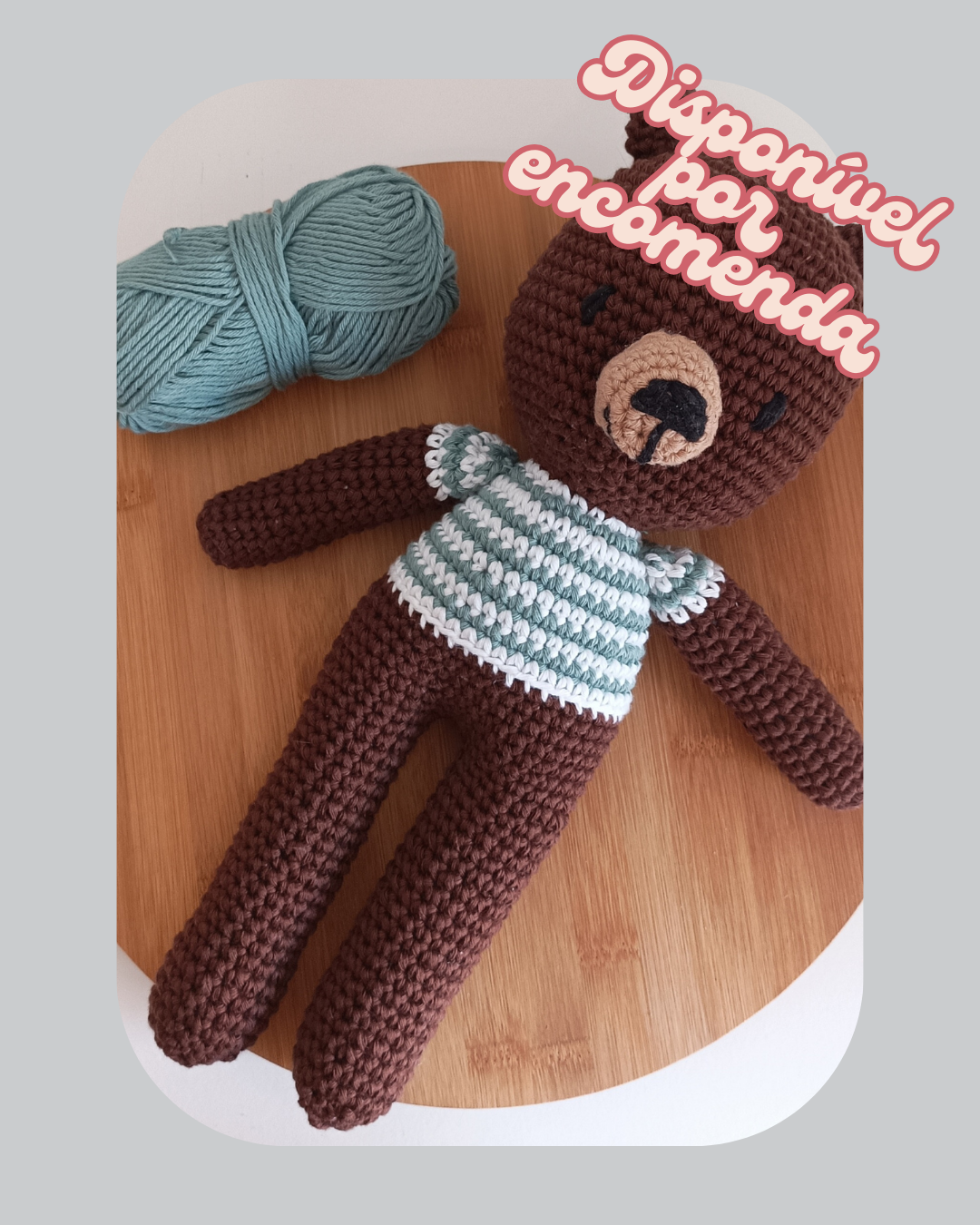 Amigurumi - Urso Salva