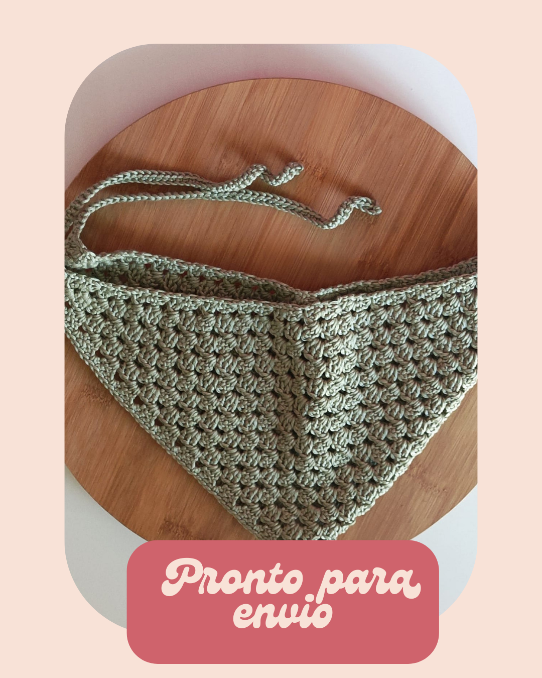 Bandana Lírio - Pistáchio