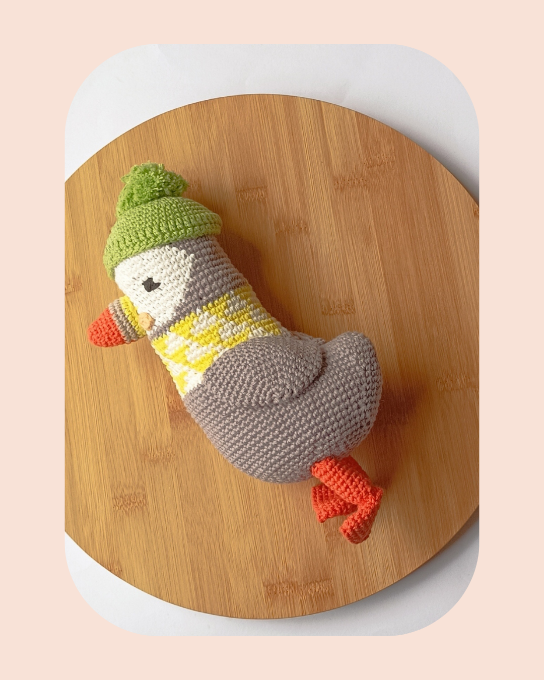 Amigurumi - Papagaio do Mar