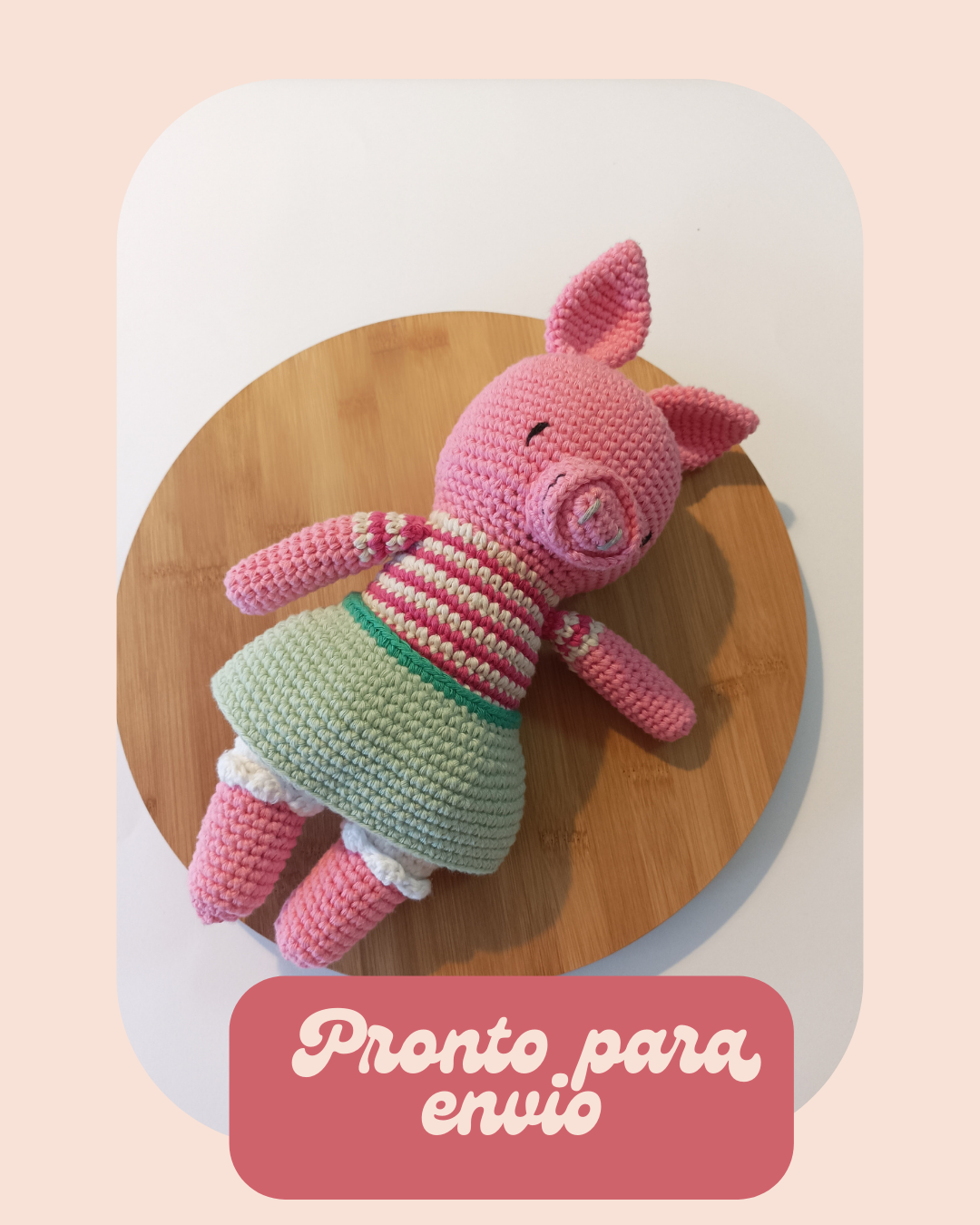Amigurumi - Porco