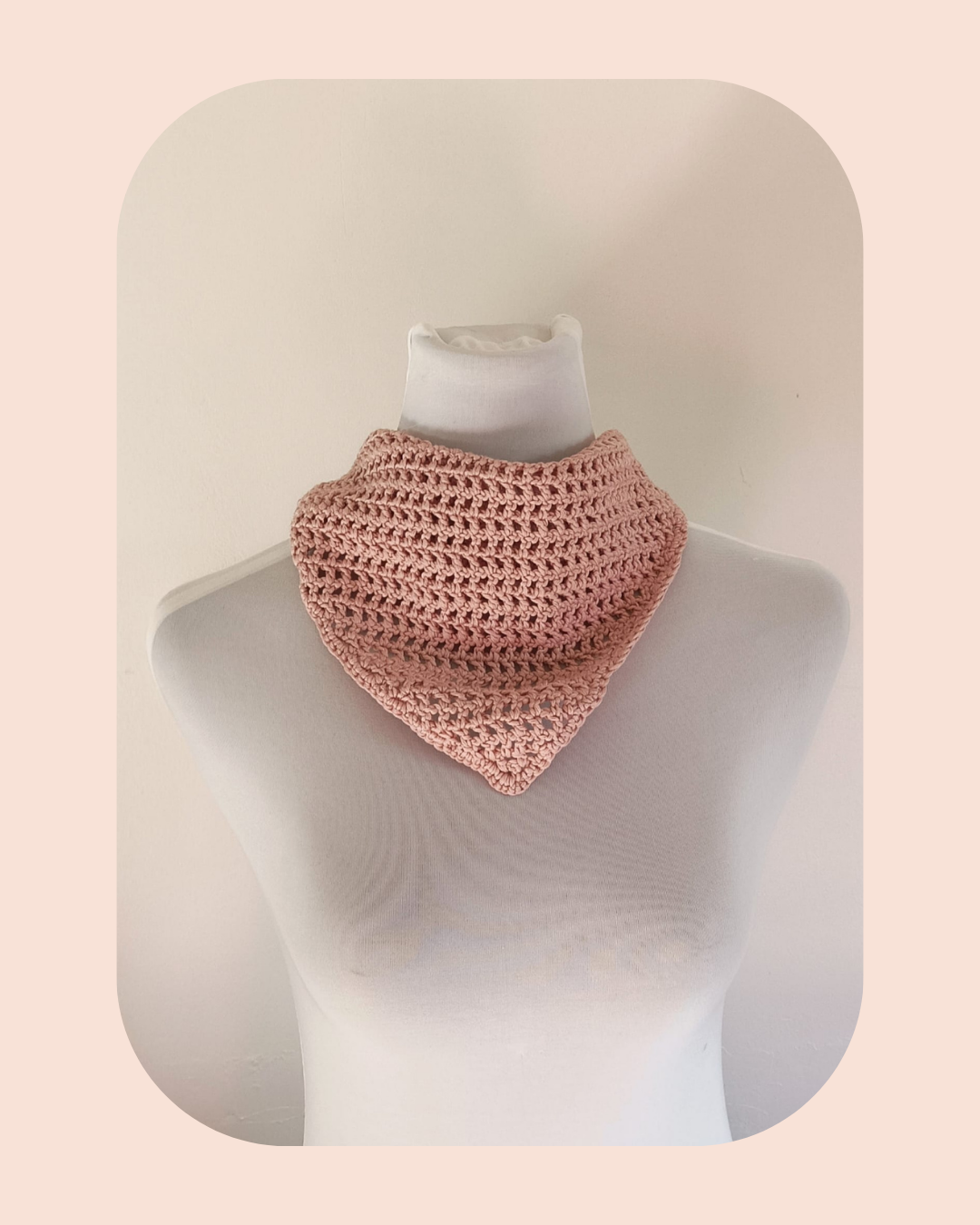 Bandana Tulipa - Rosa Areia