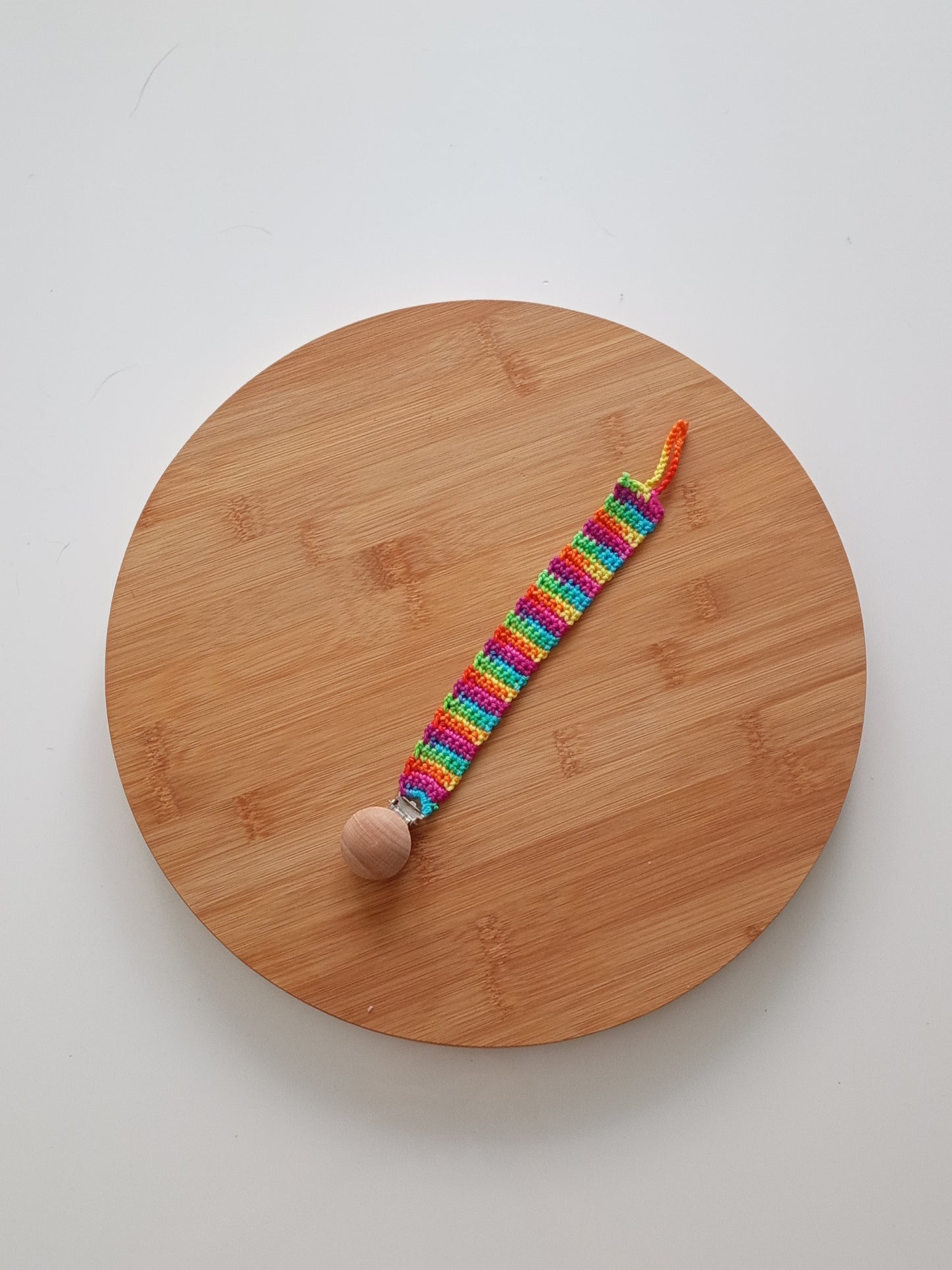 prendedor de chupeta (rainbow)